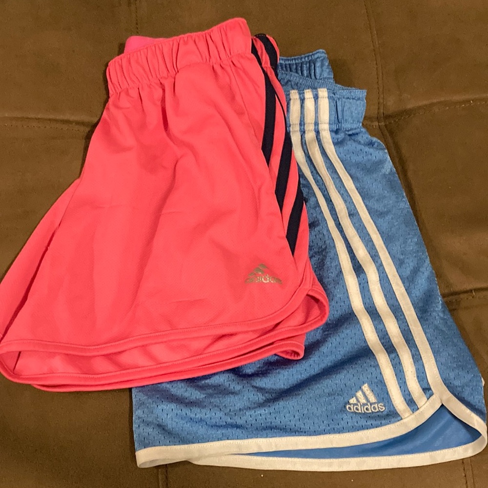 Adidas Women’s Mesh Shorts Bundle (2 pair) size XS